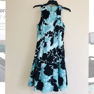 Print A-Like Dress with pockets
